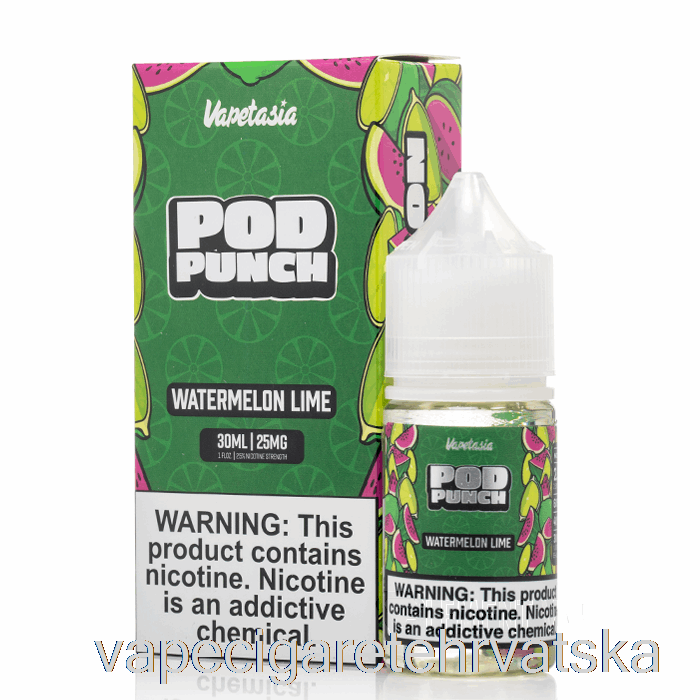 Vape Hrvatska Lubenica Limeta - Vapetasia Pod Punch Soli - 30ml 50mg